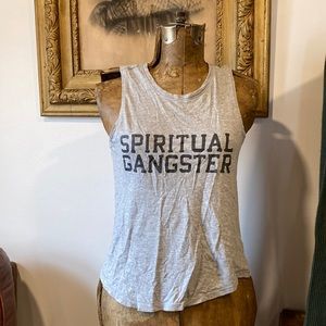 Spiritual gangster soft workout athletic muscle tank